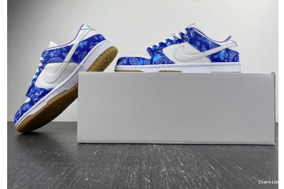 SB White Nike Blue Dunk Purple Low Navy CT5053-041 0813